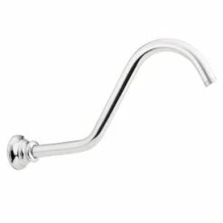New 😀 Moen Waterhill™ Rainfall Shower Arm and Flange Kit in Chrome ✔️