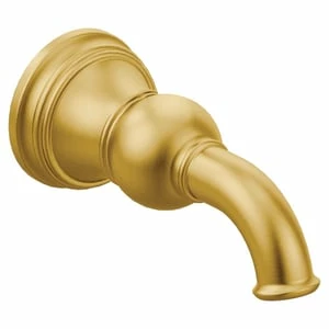 Best Pirce 🌟 Moen Weymouth™ 1/2 x 7-1/2 in. Slip Fit Metal Spout in Brushed Gold 🔥 1 Best Pirce 🌟 Moen Weymouth™ 1/2 x 7-1/2 in. Slip Fit Metal Spout in Brushed Gold 🔥
