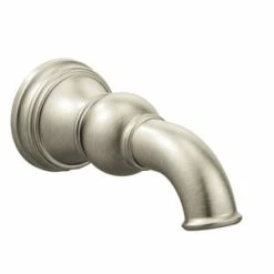 Cheapest ❤️ Moen Weymouth™ 1/2 in. Slip-Fit CC Connection Tub Spout in Brushed Nickel ✨