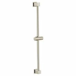 Deals 👍 Moen 30 in. Metal Pin Slide Bar in Polished Nickel 🎉