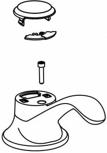 Coupon 🎁 Moen Aberdeen Handle Kit for 7590 Series Kitchen Faucets in Stainless Steel ⭐