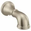Cheap 👏 Moen Belfield™ 3-1/4 in. Metal Tub Spout in Brushed Nickel 🎁