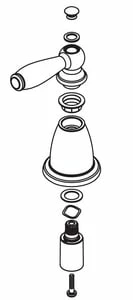 Outlet 💯 Moen Handle Kit in Oil Rubbed Bronze 🛒