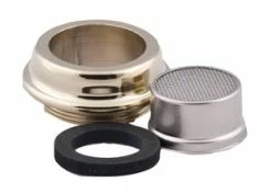 Best reviews of 🎁 Moen Monticello® Stream Straightener Kit in Polished Brass 🥰