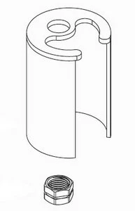 Budget 👏 Moen Monticello Hardware Kit for Cathedral Single Handle Kitchen Faucet 😀