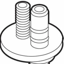 New 😍 Moen Monticello® Lavatory Spout Widespread Shank O-Ring Kit for Moen 84240, T4570, T4570BN, T4570P 👏