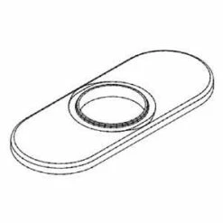 Outlet ❤️ Moen 3/4 in. Escutcheon in Polished Chrome 👏