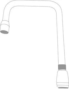 New 🛒 Moen M-DURA 6 in. Brass Spout in Polished Chrome 🔥