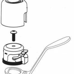 Hot Sale 🔥 Moen 2 in. Lever Handle Assembly in Polished Chrome 🥰