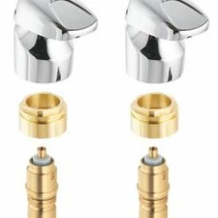 Cheapest ⭐ Moen M-Press Metal Metering Conversion Kit in Polished Chrome ❤️