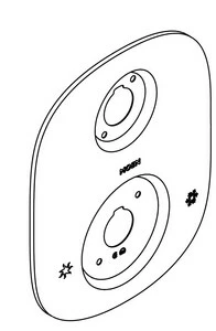 Brand new 😀 Moen Vestige® Escutcheon Kit in Brushed Nickel 😀