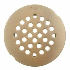 Hot Sale 🔥 Moen Kingsley™ 4-1/4 in. Brass Drain Cover in Brushed Nickel ✔️