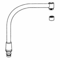 Coupon ✔️ Moen Spout Assembly for Moen 8792 Single-Handle High Arc Kitchen Faucet 🔥
