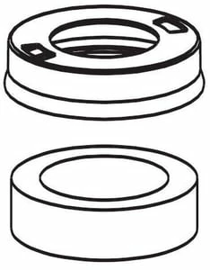 Budget ⭐ Moen Single Mount Escutcheon Collar SAL Polished Chrome ❤️