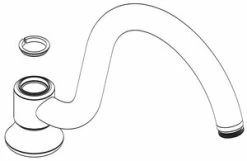 Discount ✨ Moen 13-1/5 in. Spout Kit for Waterhill™ S713 Kitchen Faucet 🌟