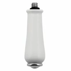 Discount ✔️ Moen Monticello® Handle in Porcelain with Polished Chrome ✔️