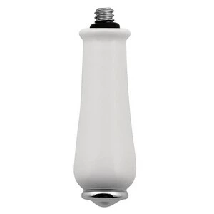 Discount ✔️ Moen Monticello® Handle in Porcelain with Polished Chrome ✔️ 1 Discount ✔️ Moen Monticello® Handle in Porcelain with Polished Chrome ✔️