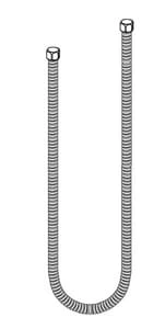 Brand new 😍 Moen Asceri™ 69 in. Hand Shower Hose in Satine 👏