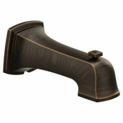 Brand new 🎉 Moen Boardwalk™ Slip 7-5/8 in. Tub Spout in Mediterranean Bronze 🎁