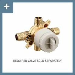Coupon 🧨 Moen BRUSHED GOLD M-CORE 4 PORT TUB/SHOWER VALVE ONLY 🤩 -Kitchen faucet Sale Query 1755