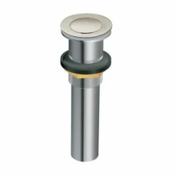 Best deal 😉 Moen Rothbury™ 2-1/4 in. Bathroom Sink Drain in Brushed Nickel 🎁