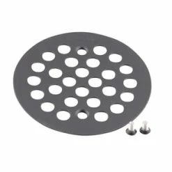 Buy 🎉 Moen Kingsley™ 4-1/4 in. Brass Drain Cover in Wrought Iron ⭐