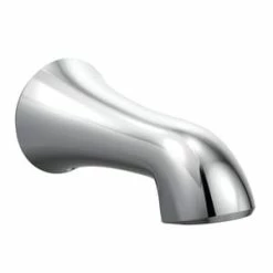 Cheap ❤️ Moen Wynford™ 1/2 in. Slip-Fit CC Connection Non-Diverter Tub Spout in Polished Chrome 👍