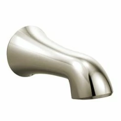 Hot Sale 🎁 Moen Wynford™ 1/2 in. Slip-Fit CC Connection Non-Diverter Tub Spout in Polished Nickel 🧨