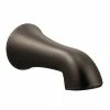 Outlet ✔️ Moen Wynford™ 1/2 in. Slip-Fit CC Connection Non-Diverter Tub Spout in Oil Rubbed Bronze ❤️