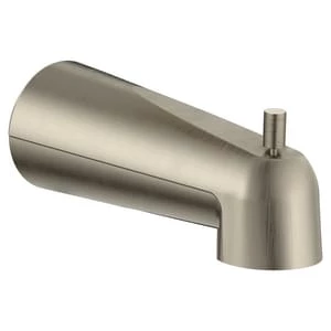 Buy 🌟 Moen Rizon™ 6-1/4 in. Wall Mount Diverter Tub Spout in Brushed Nickel 😍 1 Buy 🌟 Moen Rizon™ 6-1/4 in. Wall Mount Diverter Tub Spout in Brushed Nickel 😍
