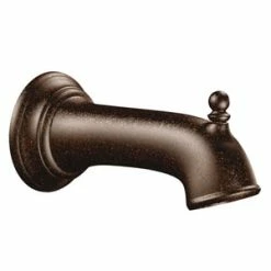 Budget 💯 Moen Brantford™ Diverter Tub/Shower Spout Oil Rubbed Bronze 🤩