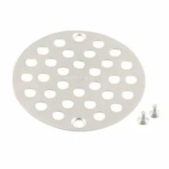Flash Sale 🎉 Moen Kingsley™ 4 in. Brass Drain Cover in Brushed Nickel 🎉