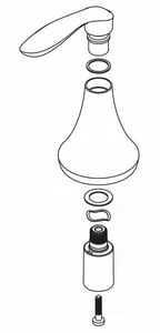 New ⭐ Moen Handle Kit in Oil Rubbed Bronze ⌛