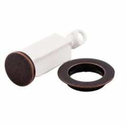 Outlet 😍 Moen Kingsley™ Replacement Lavatory Drain Stopper with Seat Assembly in Oil Rubbed Bronze 😉