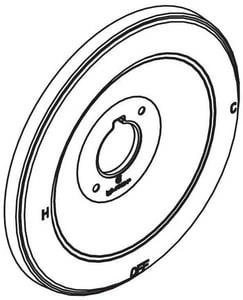 Budget 🌟 Moen Monticello® Escutcheon For 1-Handle Tub and Shower Brushed Nickel 💯