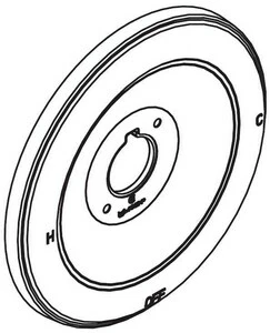 Promo ✨ Moen 1-Hole Escutcheon Tub/Shower in Oil Rubbed Bronze 😀