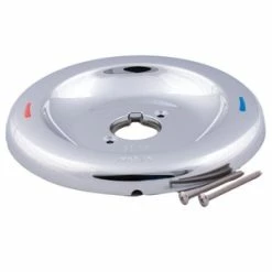 Discount 🌟 Moen 11 in. Metal Shower Escutcheon in Polished Chrome ✨