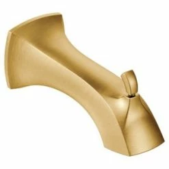 Flash Sale ⌛ Moen Voss™ Tub Spout with Diverter in Brushed Gold 🎁