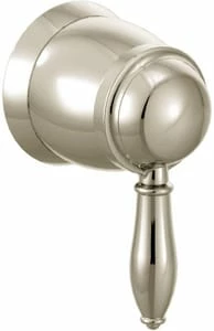 Best deal 🎉 Moen Weymouth® 1-Function Flow Valve Trim Only with Single Lever Handle in Lifeshine in Nickel 🌟