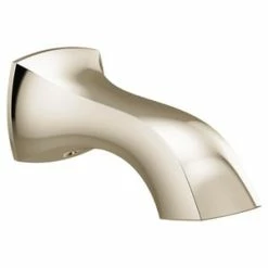 Buy 🔔 Moen Voss™ 1/2 x 7-15/16 in. Slip Fit Metal Spout in Polished Nickel 🔔