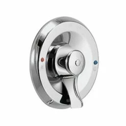 Cheap ❤️ Moen Commercial Single Lever Handle Pressure Balancing Valve Trim Only in Polished Chrome ❤️