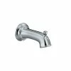Discount 😍 Moen Dartmoor™ 7 in. Wall Mount Diverter Tub Spout for T2183 Tub and Shower in Polished Chrome 🥰