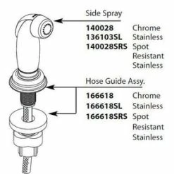 Brand new 🤩 Moen Repair Side Spray with Hose Chrome 👏