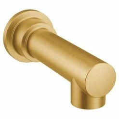Deals 🛒 Moen Align™ 2-27/32 in. Metal Tub Spout in Brushed Gold 💯