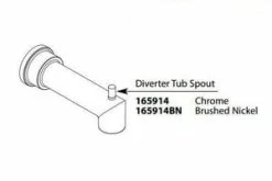 Promo 😀 Moen Arris® Tub Spout Kit in Brushed Nickel 🔥