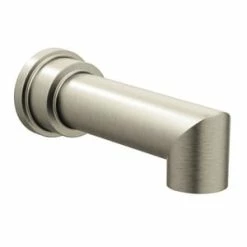 Coupon 👏 Moen Arris™ 7-1/8 in. Metal Tub Spout in Brushed Nickel 🎁