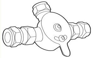 Hot Sale ✨ Moen 3/8 in. Compression Mixing Valve 😀 1 Hot Sale ✨ Moen 3/8 in. Compression Mixing Valve 😀