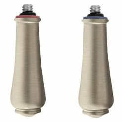 Outlet ⭐ Moen Monticello® 4-3/4 in. Brass Handle Insert in Brushed Nickel 😉