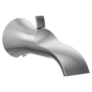 Buy ๐ Moen Douxโข Metal Diverter Tub Spout in Polished Chrome ๐ 1 Buy ๐ Moen Douxโข Metal Diverter Tub Spout in Polished Chrome ๐