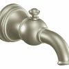 Cheap 🎁 Moen Weymouth® 6-3/4 in. Tub Spout in Brushed Nickel ⭐